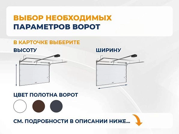 Секционные ворота 2500х2200 мм антрацитовые DoorHan RSD02,